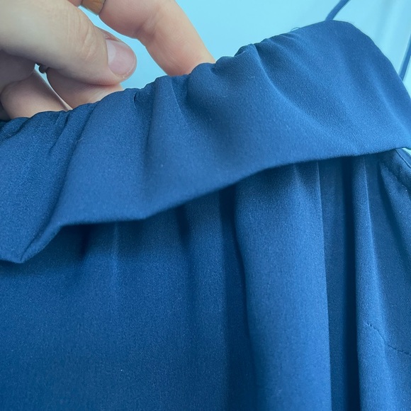 J Crew navy spaghetti strap tank - Picture 4 of 4